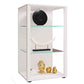 VCM Vitrine Glasol XL 52 x 90 cm Weiss