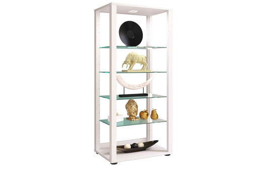 VCM Vitrine Glasol IV 115 x 52 x 35 cm, Weiss