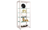 VCM Vitrine Glasol IV 115 x 52 x 35 cm, Weiss