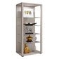 VCM Vitrine Glasol III 52 x 115 x 35 cm Schwarz