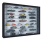 VCM Vitrine Mandosa XXL 80 x 60 cm Schwarz