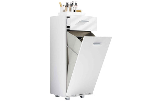 VCM Badezimmerregal Zalo S 40 x 101 x 35 cm Weiss