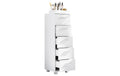 Badschrank Zalo M 30 x 94 cm Weiss von VCM