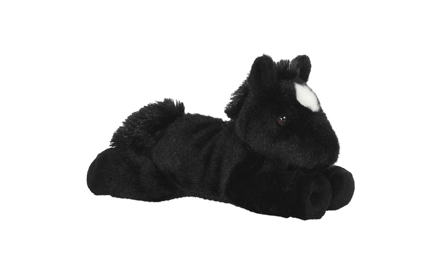 AURORA Plüsch Mini Flopsies Beau Black Horse 20 cm