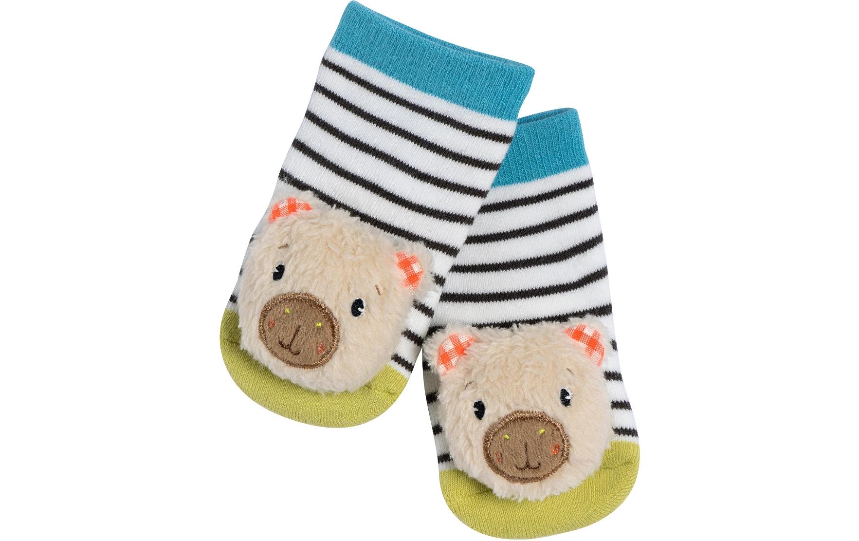 fehn Rasselsocken Capybara Mehrfarbig