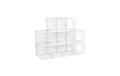 Songmics Schuhboxen stapelbar, 8er Set