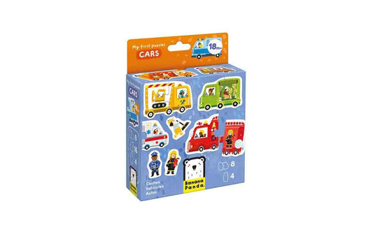 Banana Panda Puzzle My First Cars Pappe