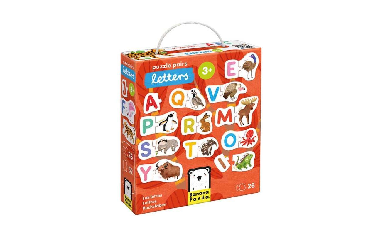 Banana Panda Puzzle Pairs Letters Pappe