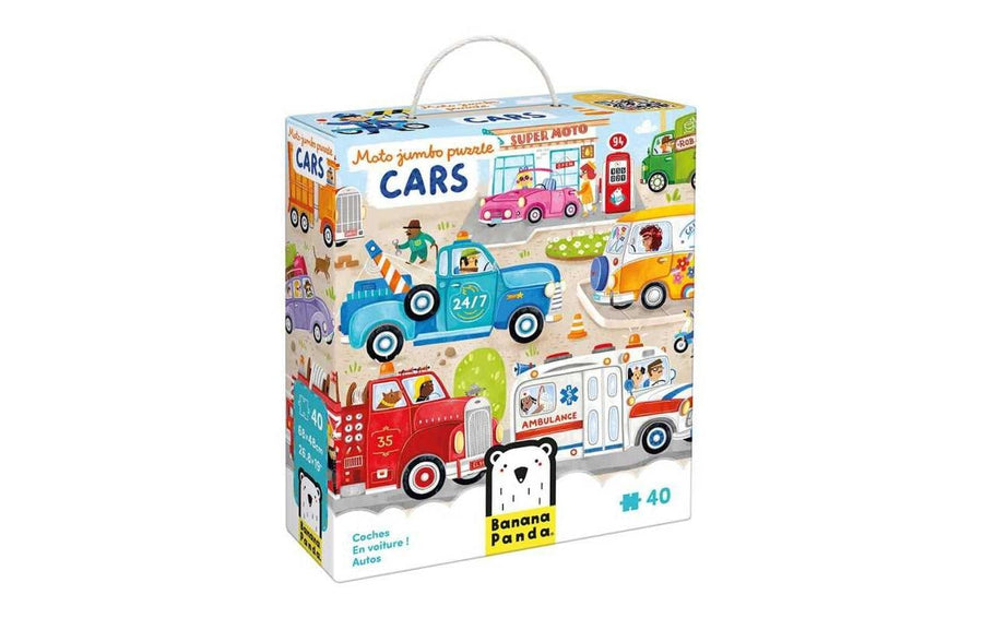 Banana Panda Puzzle Moto Jumbo Autos Pappe