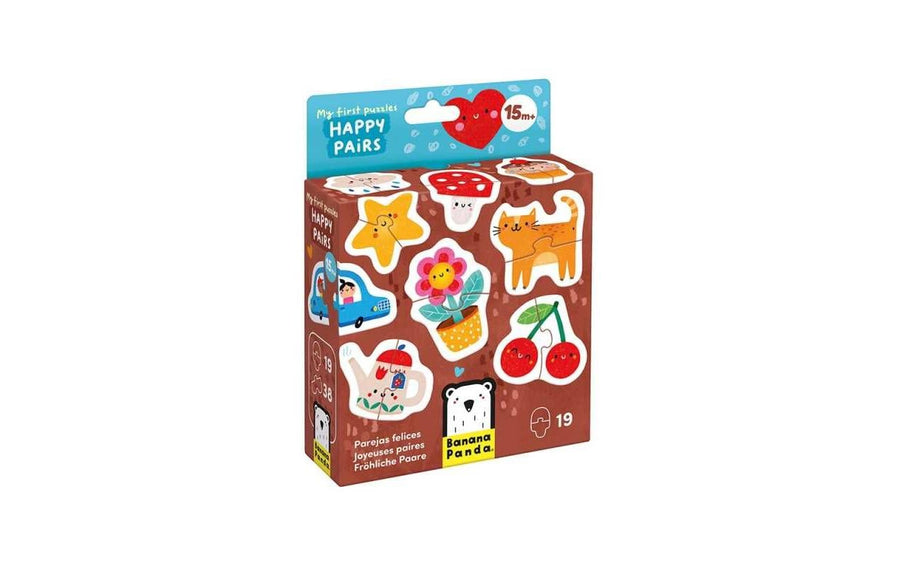 Banana Panda Puzzle My First Happy Pairs Pappe 38 Teile