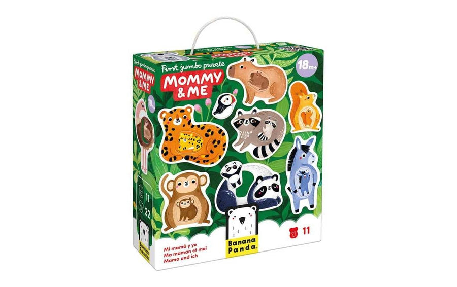 Banana Panda Puzzle Mein erstes Puzzle Mama & Ich Puzzle Pappe Klassisch