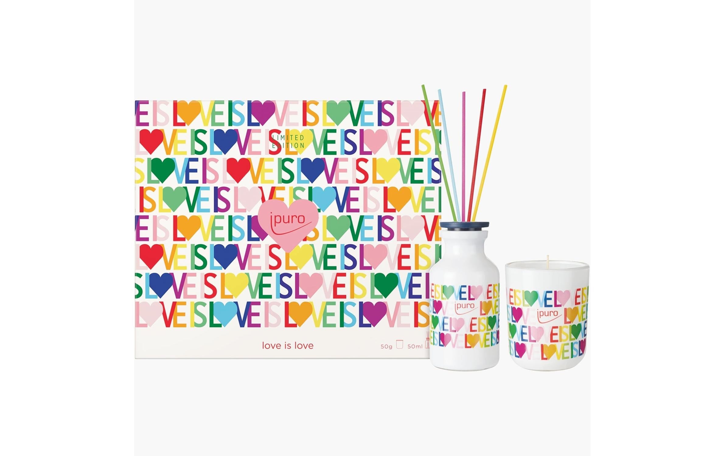 Ipuro Geschenkset love is love Limited Edition, 2x50ml