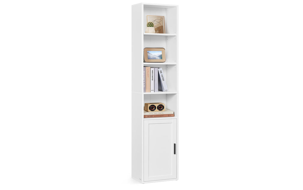 Wohnregal Weiss 40x40x124.6 cm VASAGLE