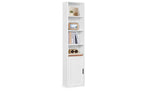 Wohnregal Weiss 40x40x124.6 cm VASAGLE