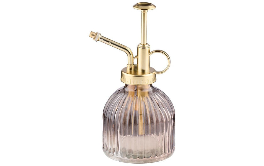 Arti Casa Pflanzenspritze Glas Kunststoff 0.2 l hellrosa Gold 16.5 cm