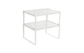 Wohnregale 2er-Set Weiss Songmics 23x15x32 cm