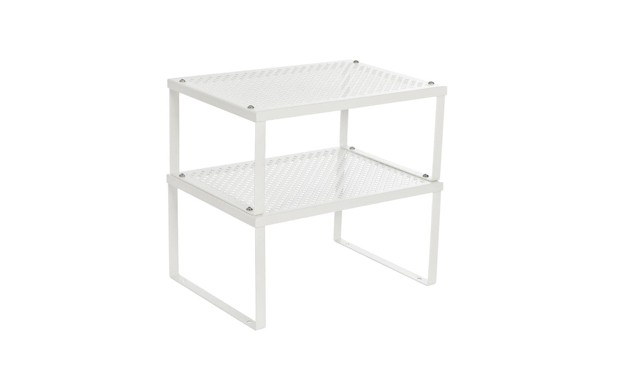 Wohnregale 2er-Set Weiss Songmics 23x15x32 cm