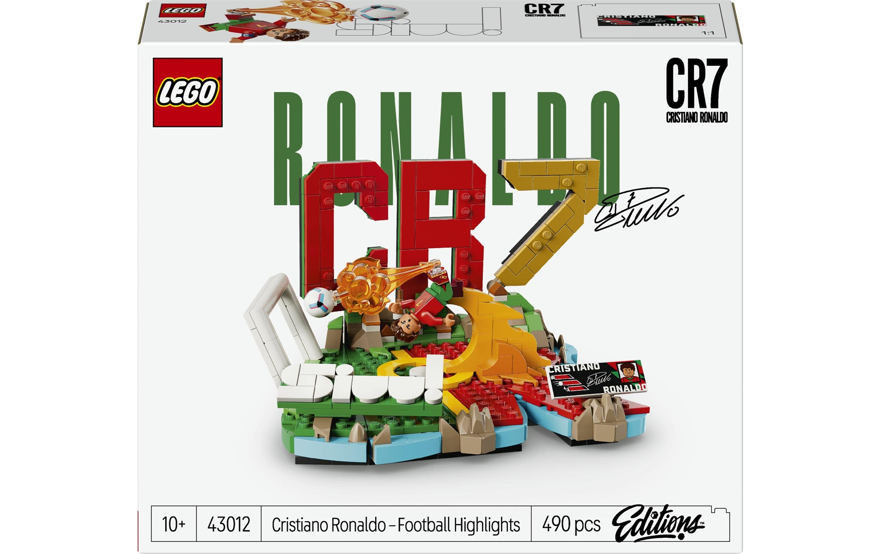 LEGO® Editions Cristiano Ronaldo – Fussball-Highlights 43012