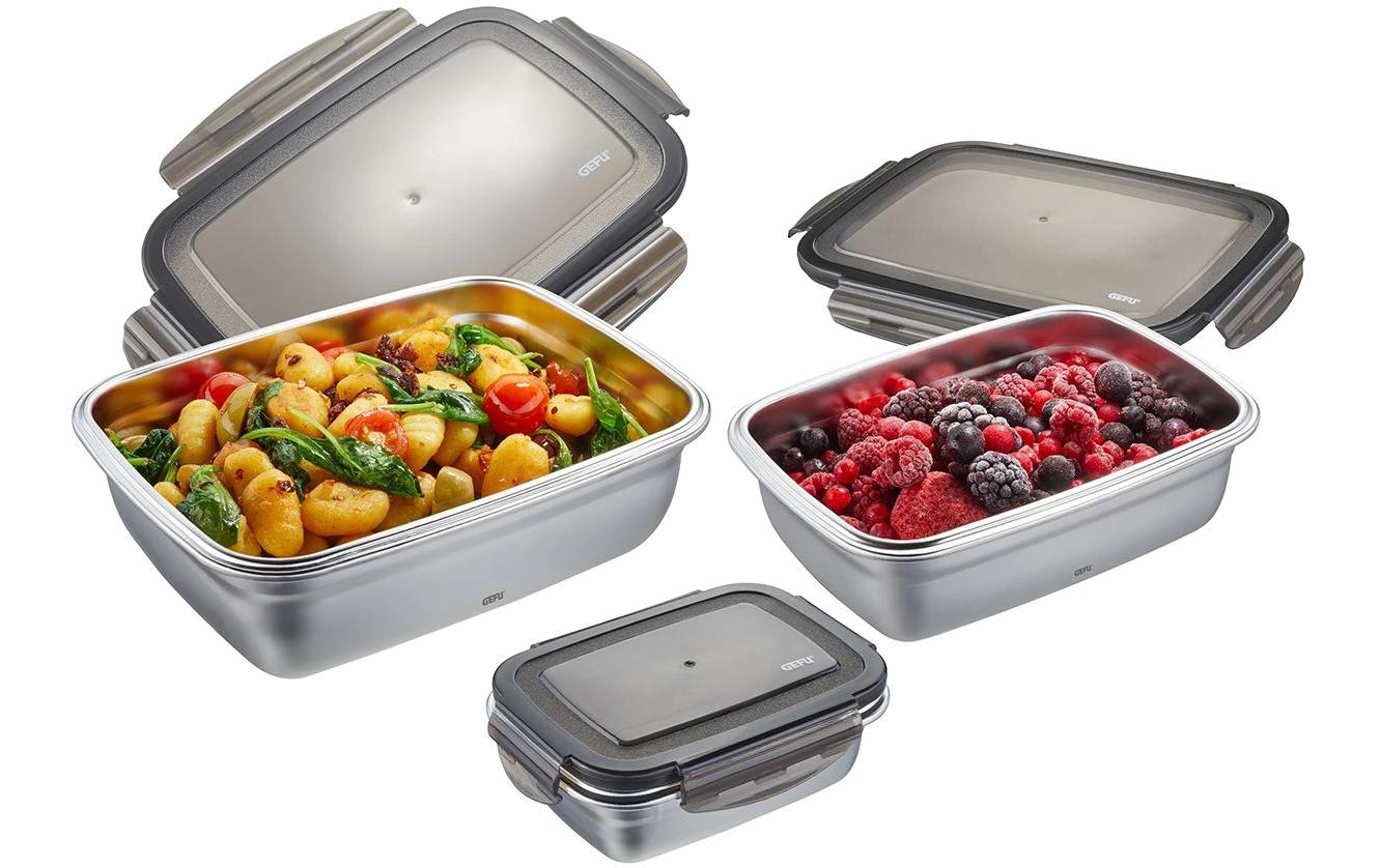 GEFU Frischhaltedosen-Set PREPPO 3-teilig