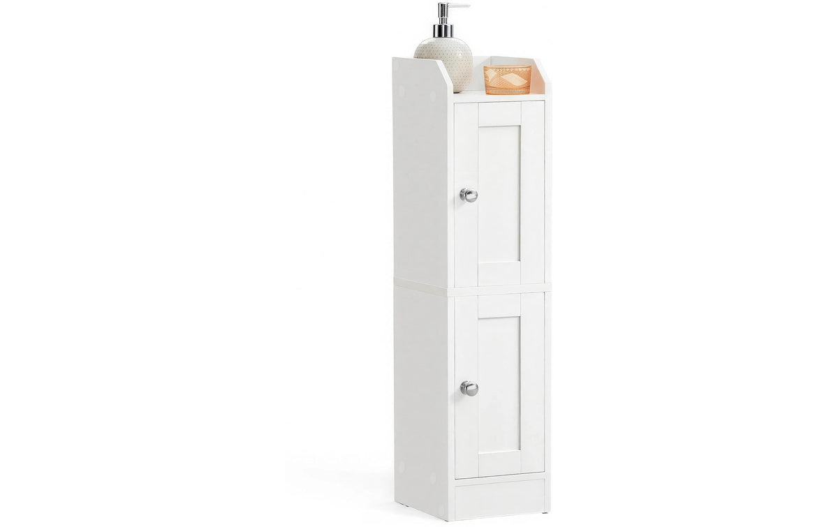 Kommode Landhausstil 30x170 cm Weiss VASAGLE