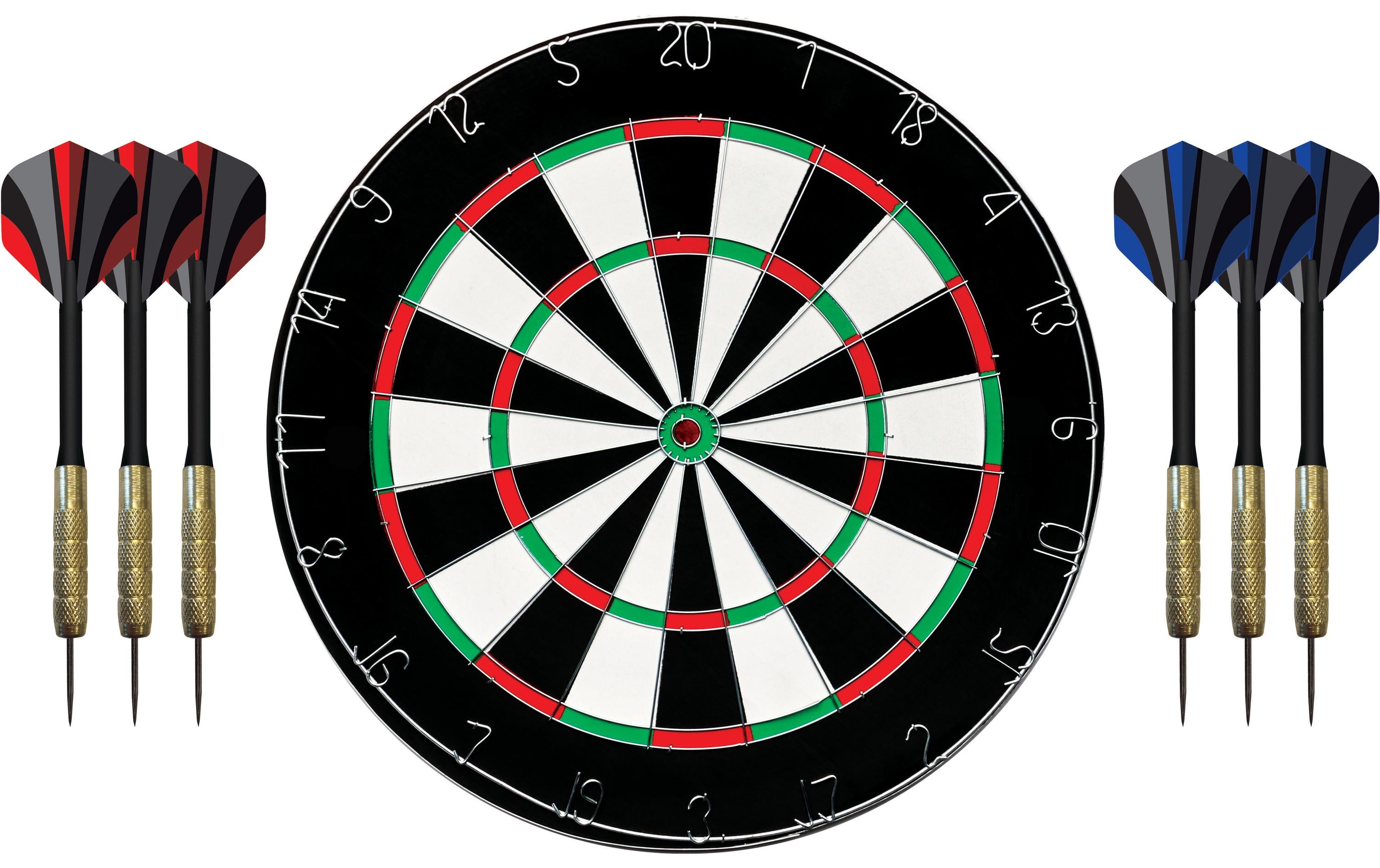 KOOR Dartboard-Set, 7-teilig