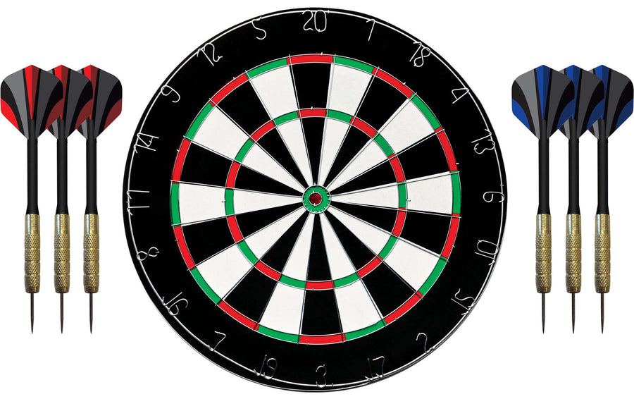 KOOR Dartboard-Set, 7-teilig