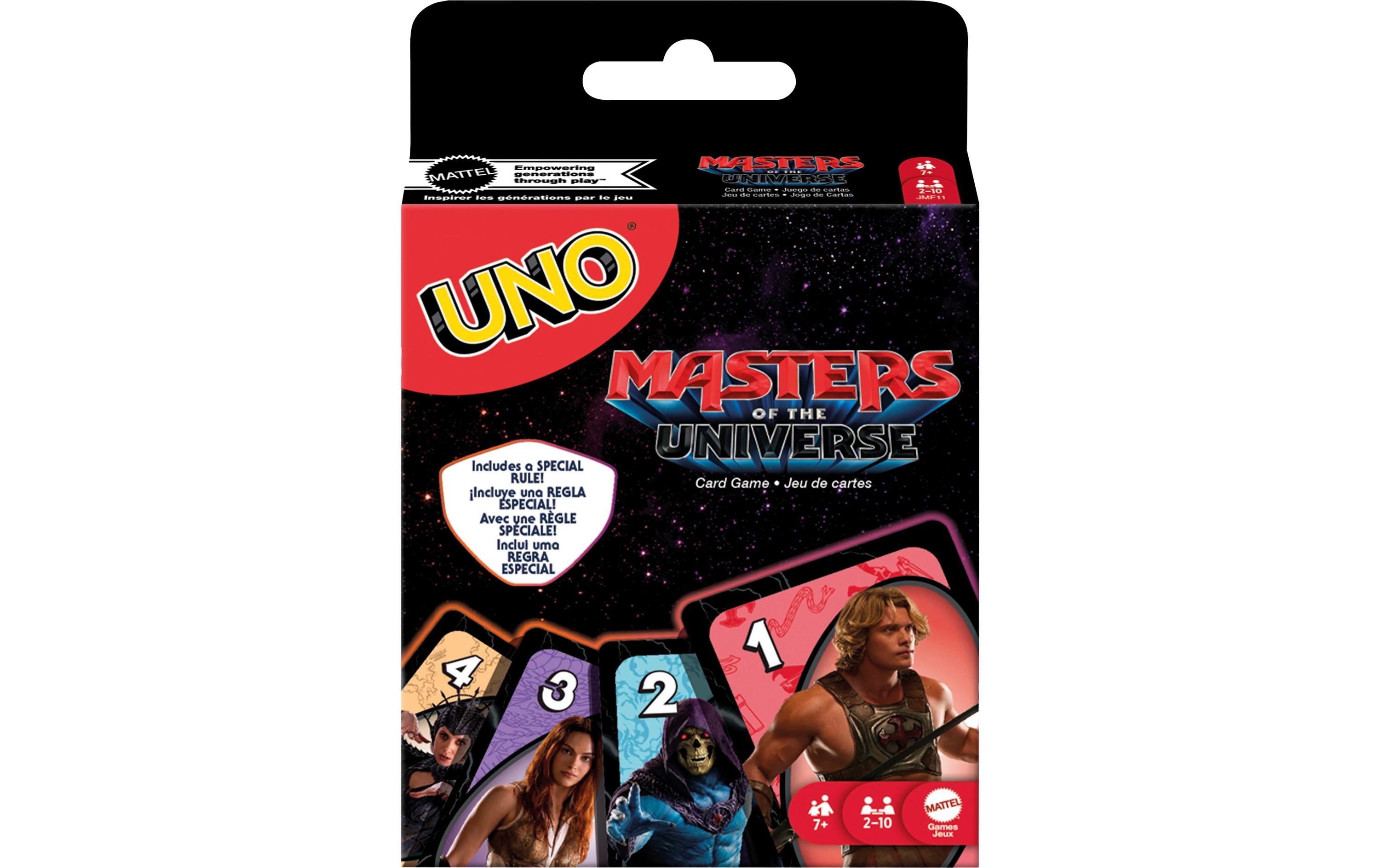 Mattel Spiele Kartenspiel UNO Masters of the Universe