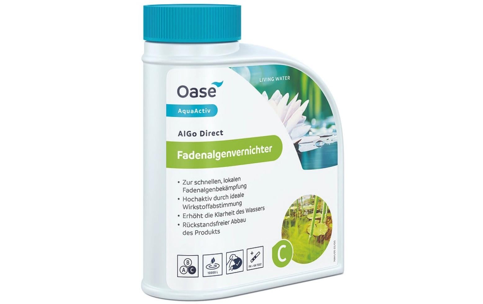 OASE Algenvernichter AquaActiv AlGo Direct 500 ml