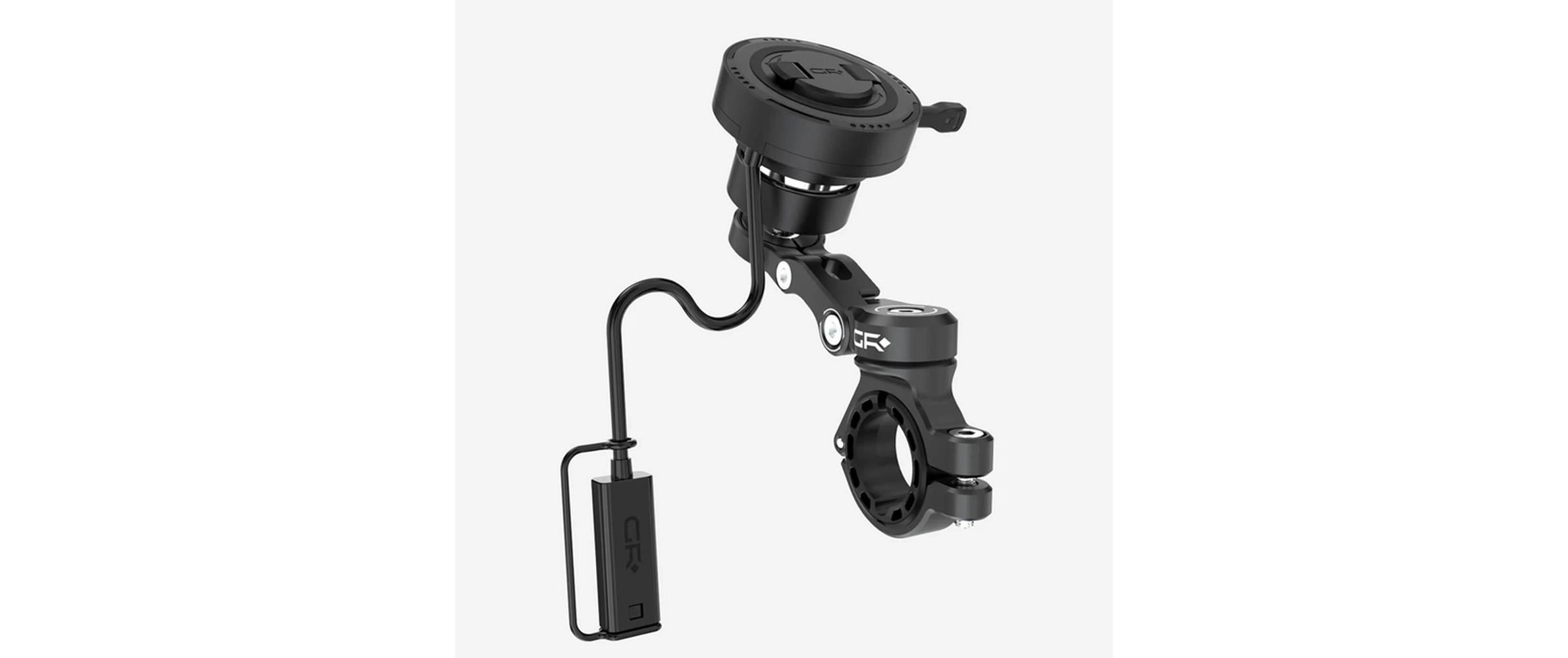 GRxplore GR-MW65 Lenker Handyhalter Motorradhalterung - Kabellos laden