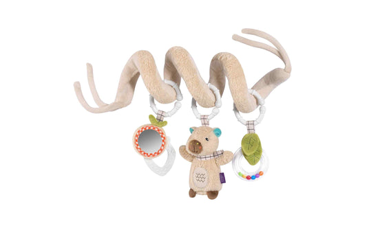 fehn Activity-Spirale Capybara, Beige / Braun, 35 cm