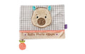 fehn Fotoalbum Capybara, Stoff, Beige / Braun, 20 x 15 cm