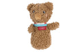fehn Greifling Mini-Rassel Bär, Braun, Plüsch / Velours, 11 cm
