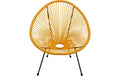 Stuhl Acapulco Orange Schwarz von Kare