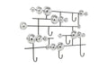 Kare Wandgarderobe Disco Balls