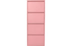 Kare Schuhschrank Caruso 4er Rosa