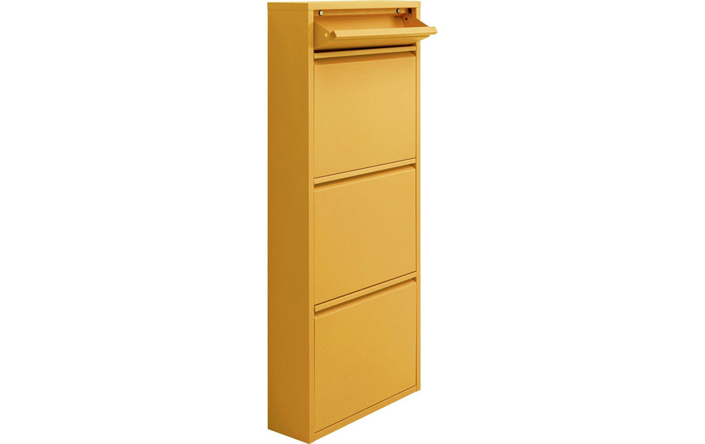 Kare Schuhschrank Caruso 3 plus 1 Gelb