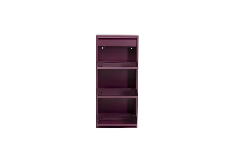 Schuhschrank Caruso 3 Plus 1 50x115x15 cm Beere von Kare