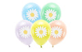 Partydeco Ballon Öko Gänseblümchen 5 Stk Mehrfarbig