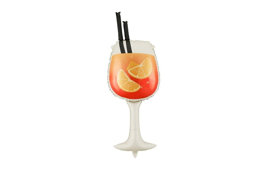 Partydeco Folienballon Drink Mehrfarbig
