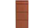 Kare Schuhschrank Caruso 3 plus 1 Braun
