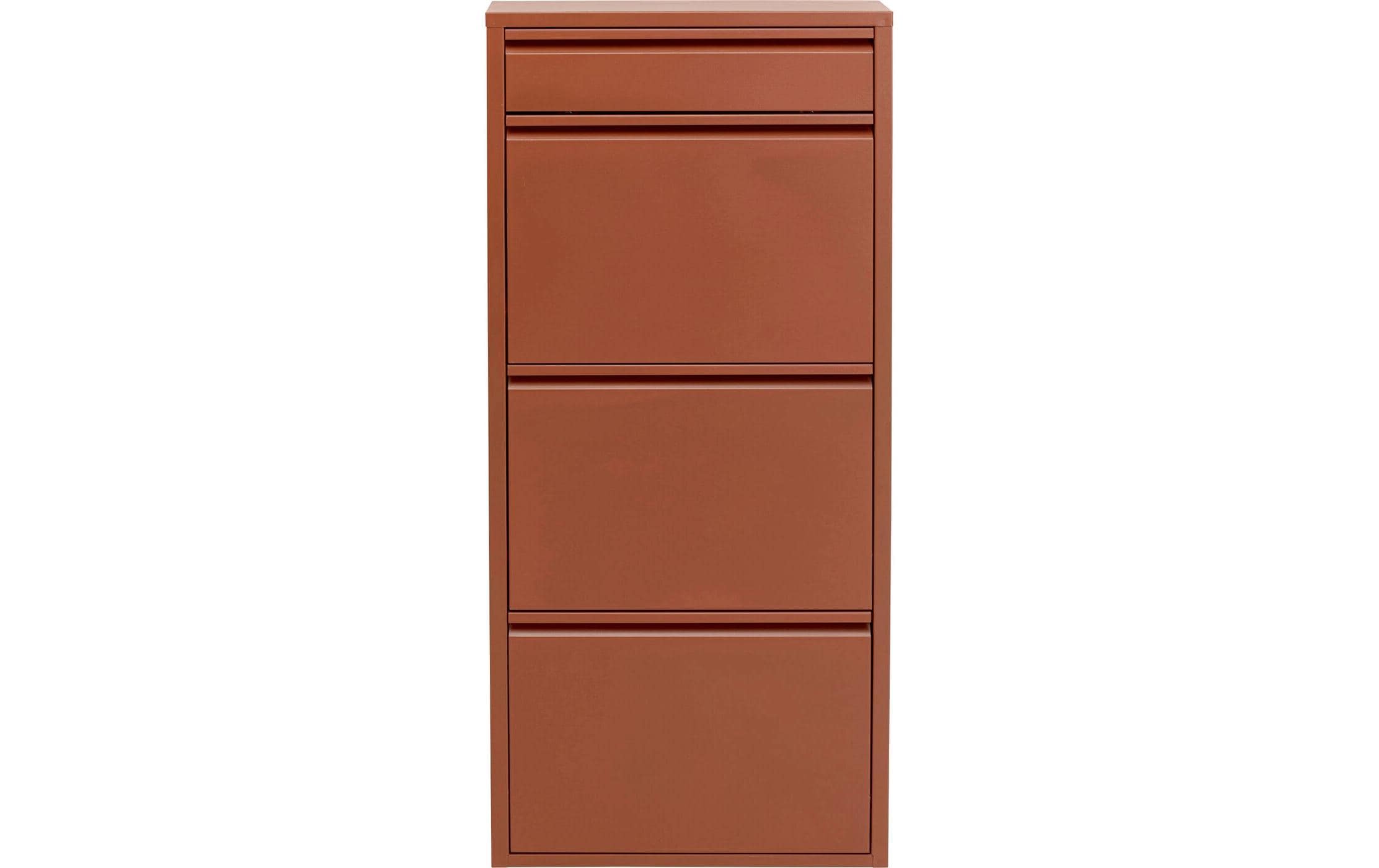 Kare Schuhschrank Caruso 3 plus 1 Braun