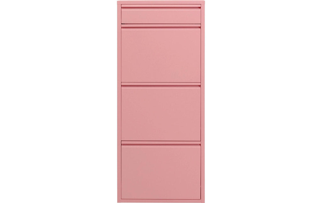 Kare Schuhschrank Caruso 3 plus 1 Rosa