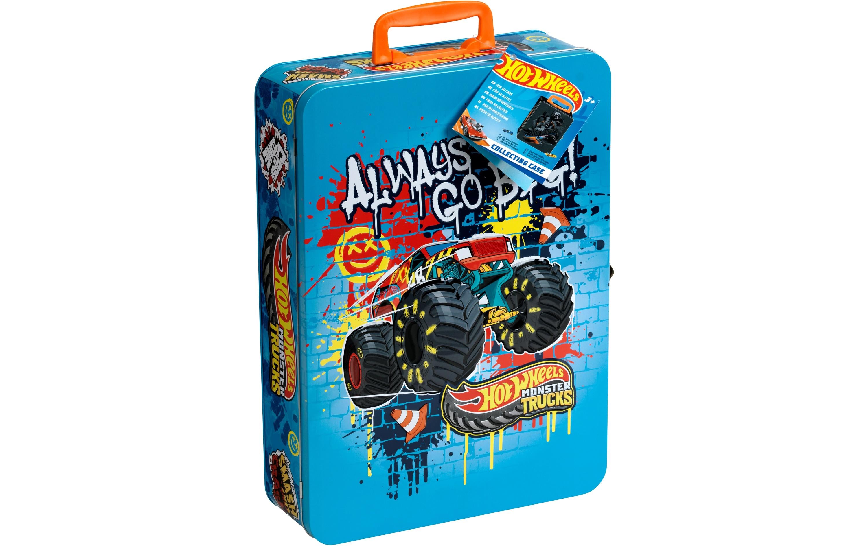 Klein-Toys Hot Wheels Monster Trucks Sammelkoffer für 8 Autos