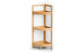 Zeller Present Eckregal Bamboo 3 Tablaren 29 x 29 x 85 cm (L x B x H)