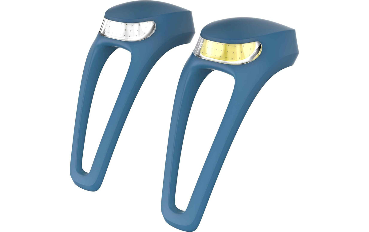 knog. Lichtset Frog V3 Denim Blue