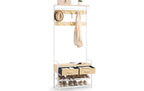 Vasagle Garderobe mit Schuhregal 80.4x30x181.6 cm