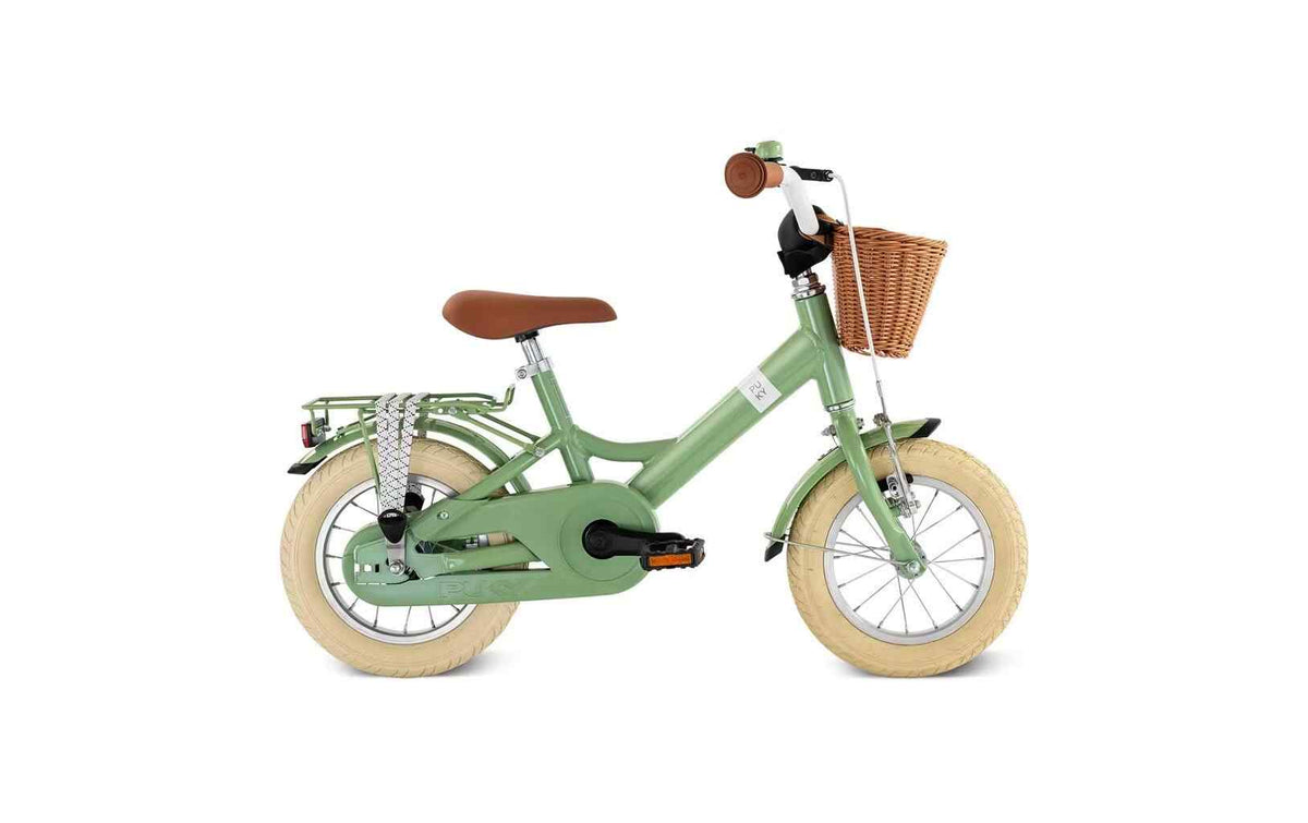 PUKY Kinderfahrrad YOUKE Classic 12 Retro Grün