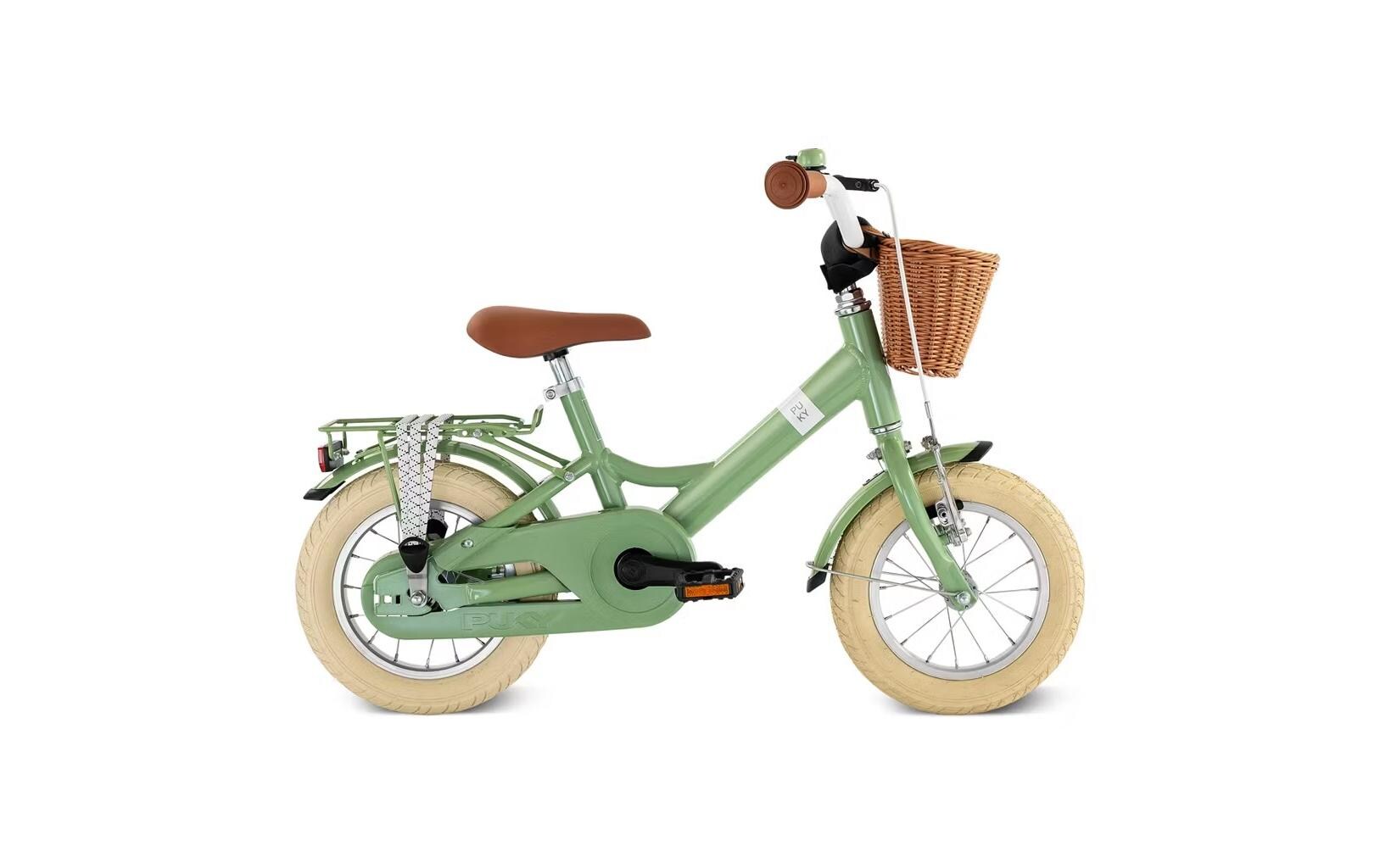 PUKY Kinderfahrrad YOUKE Classic 12 Retro Grün