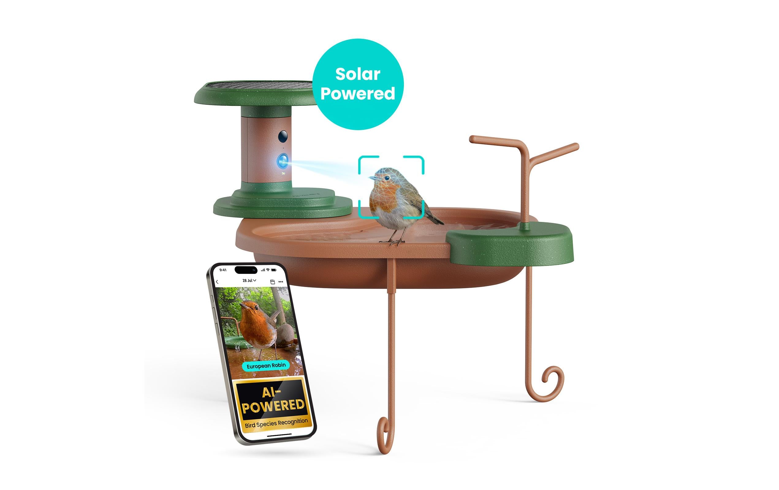 Birdfy Vogelbad Jolly V