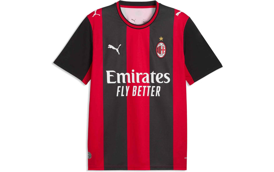 PUMA ACM Heimtrikot Replik chwarz/Rot, Grösse: S